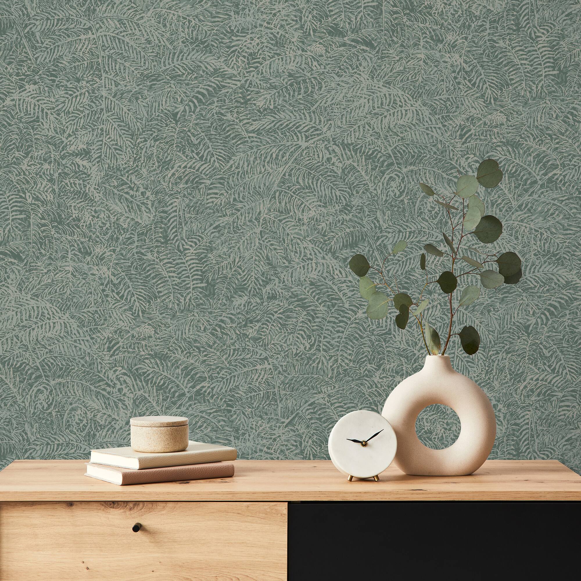 Designs Direct Fern Texture Wallpaper